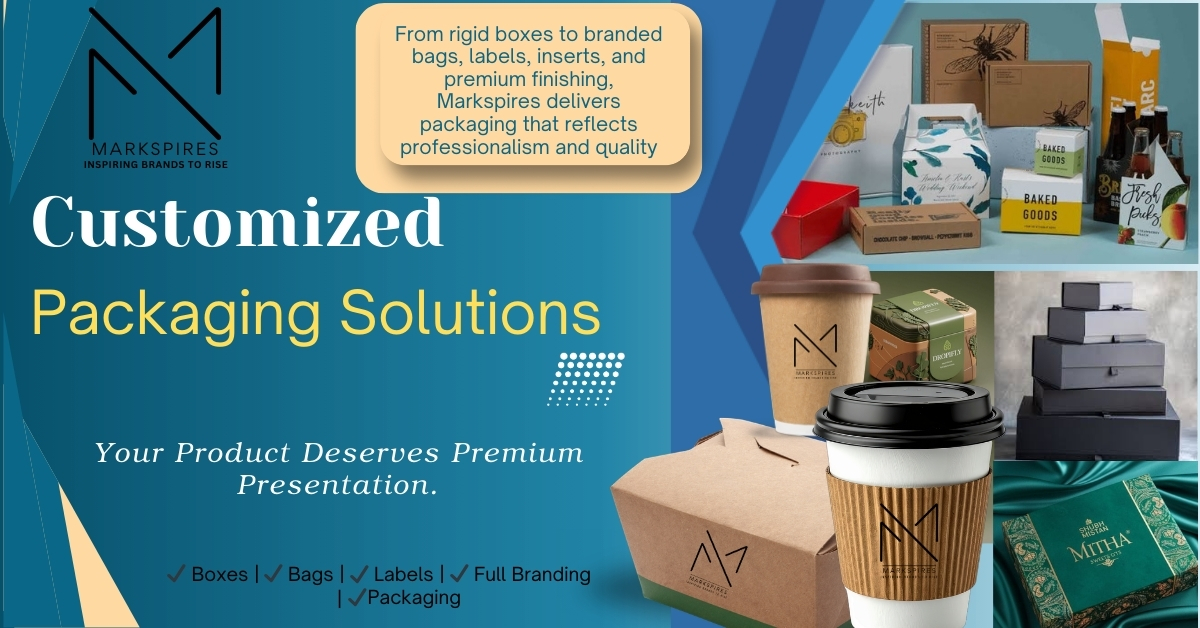 Custom Product Packaging banner for home page
