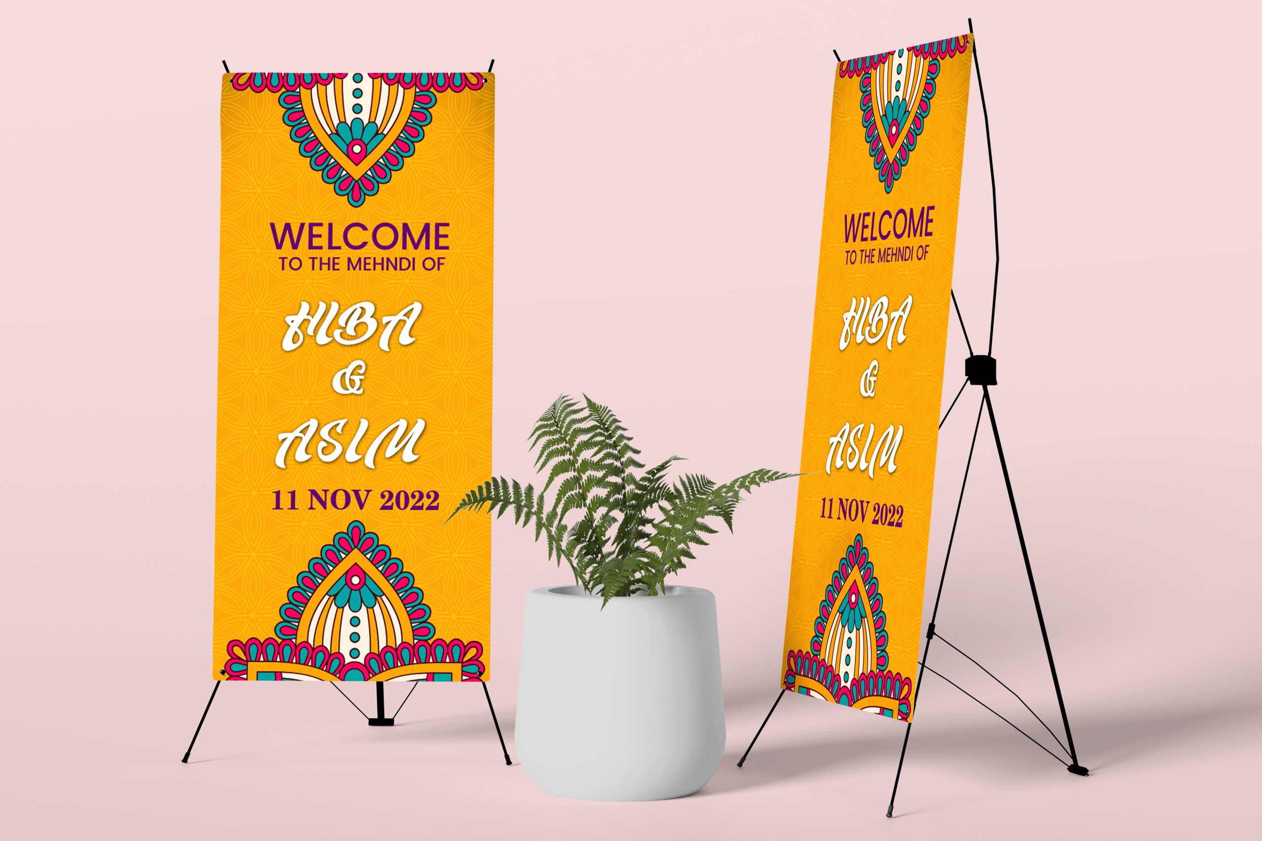 Welcome Standees