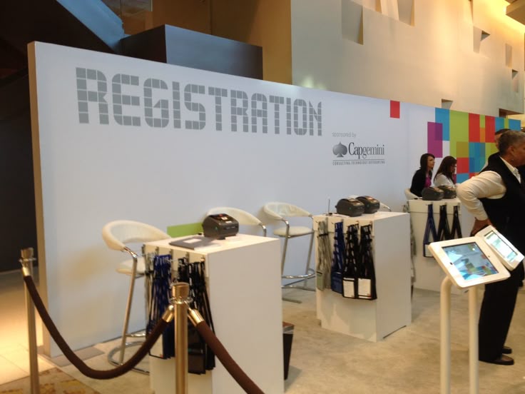 Registration Desk Setup